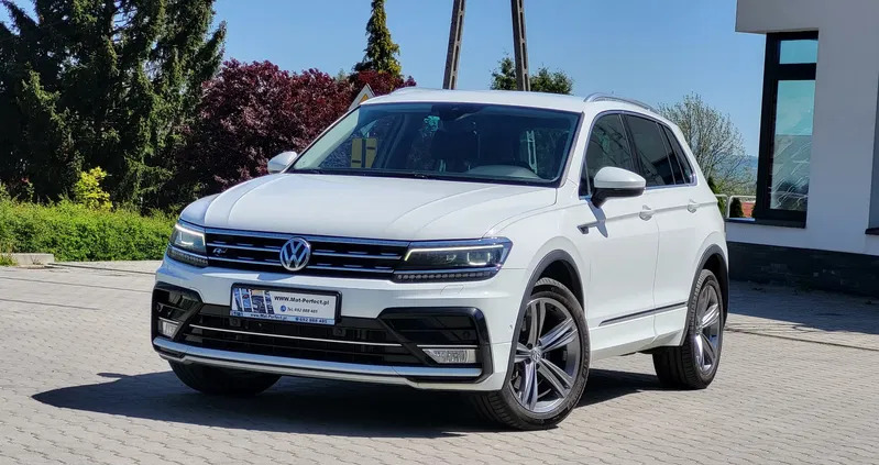 małopolskie Volkswagen Tiguan cena 92900 przebieg: 191594, rok produkcji 2017 z Kluczbork